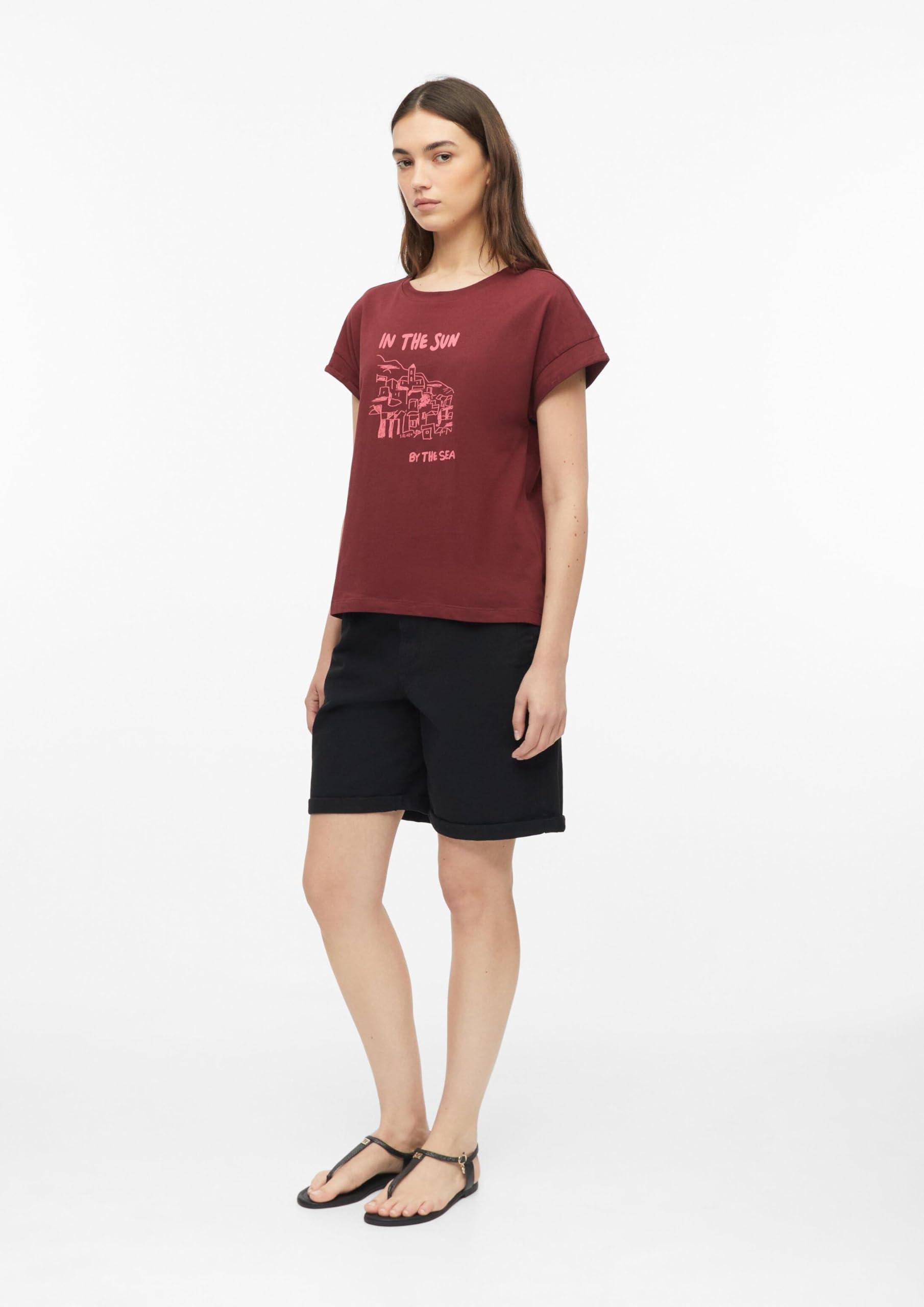 s.Oliver RED LABEL T-Shirt Damen Ärmellos Frontprint