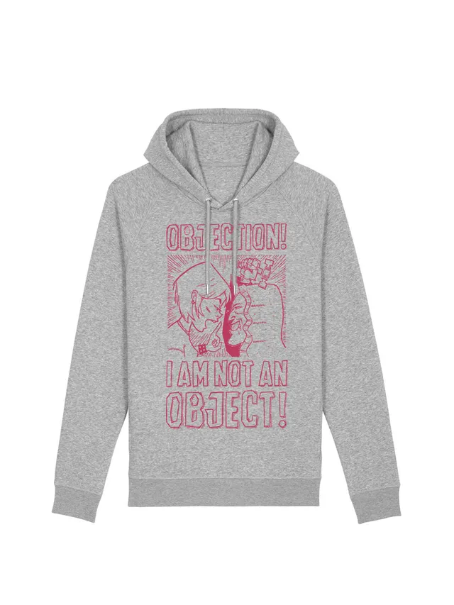 dna merch Objection I Am Not An Object Hoodie Statement