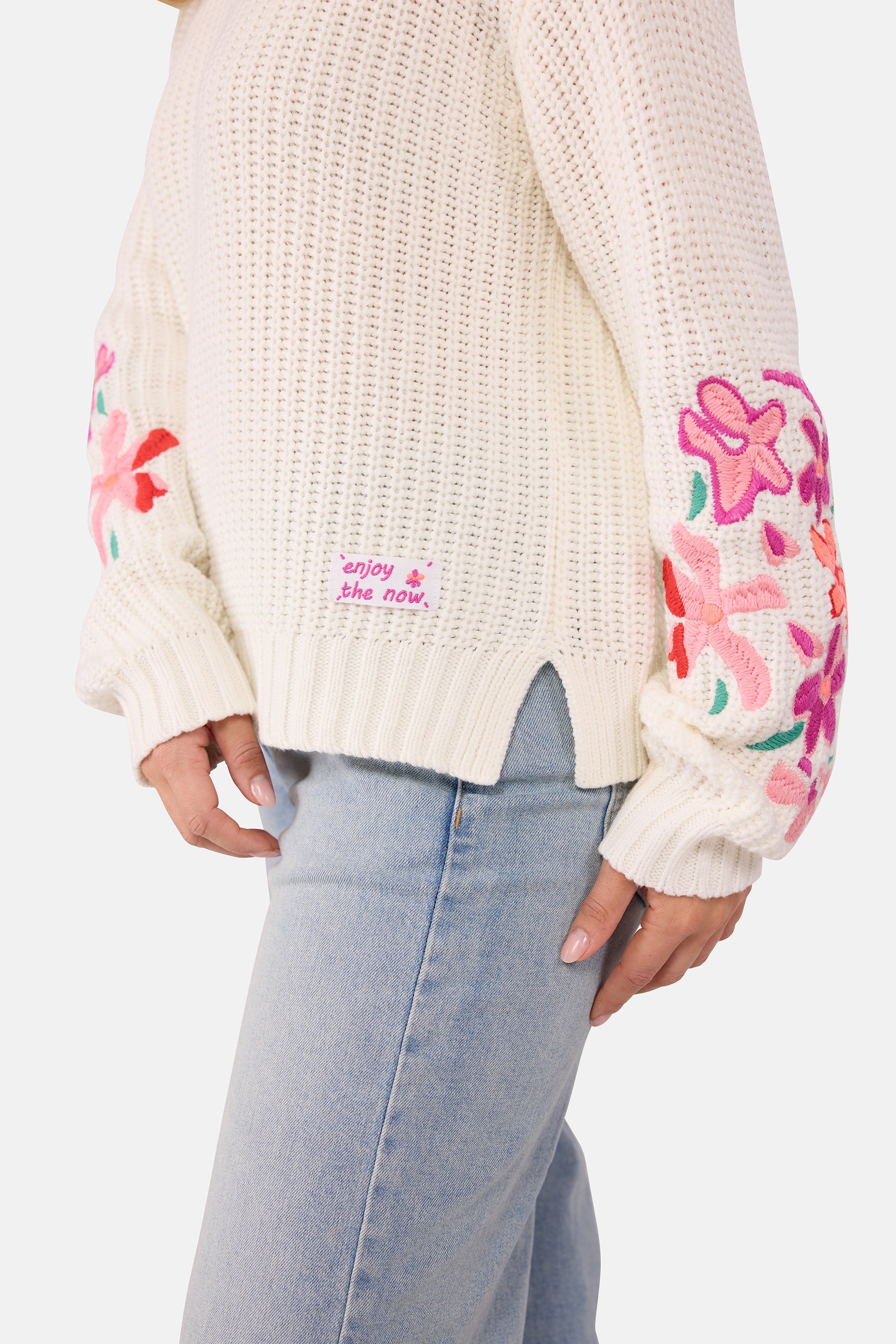 Lieblingsstück AminaL Pullover offwhite Baumwollmix
