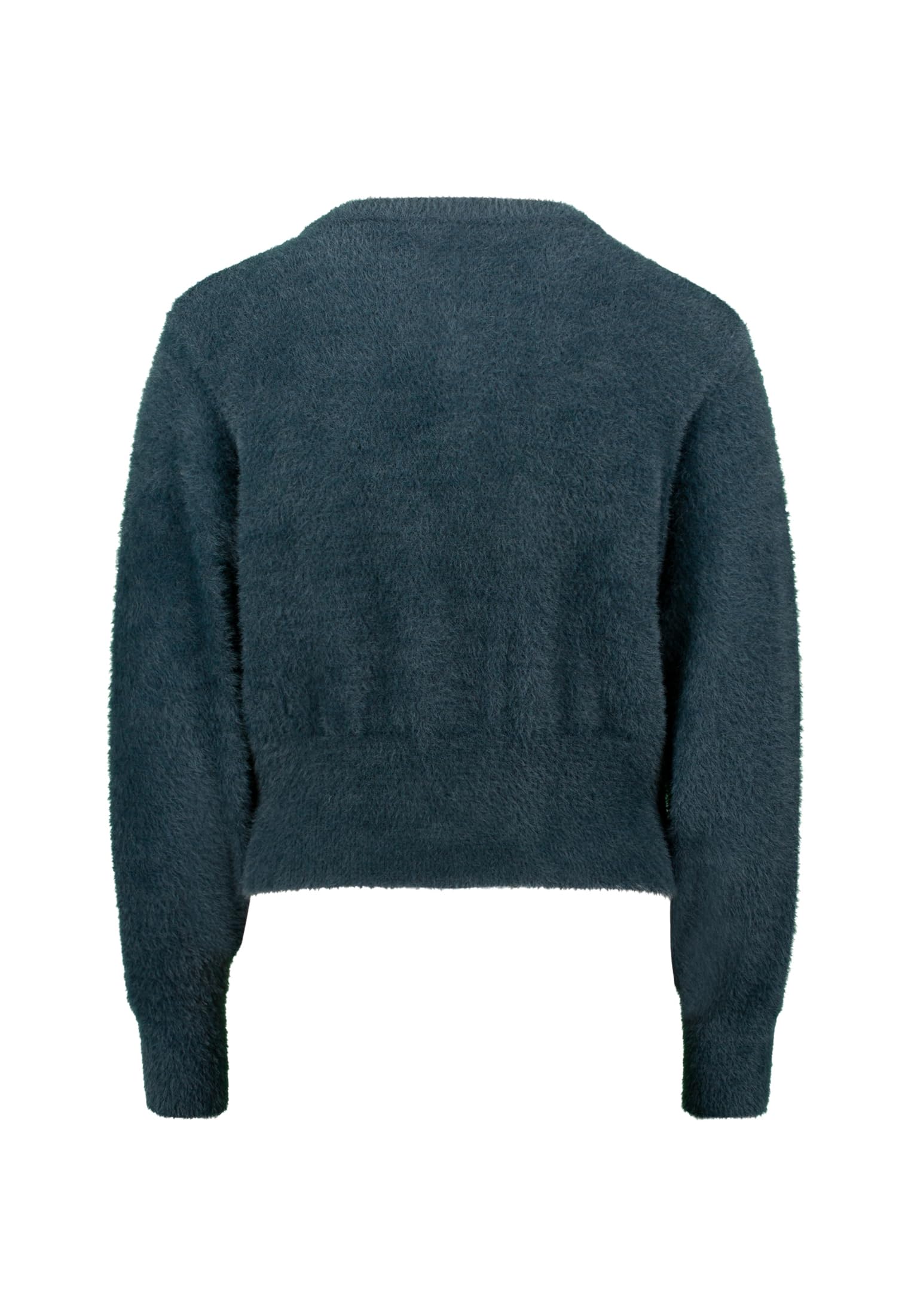 zero Strickjacke Blumenknöpfe Gr. 40 Ocean Teal
