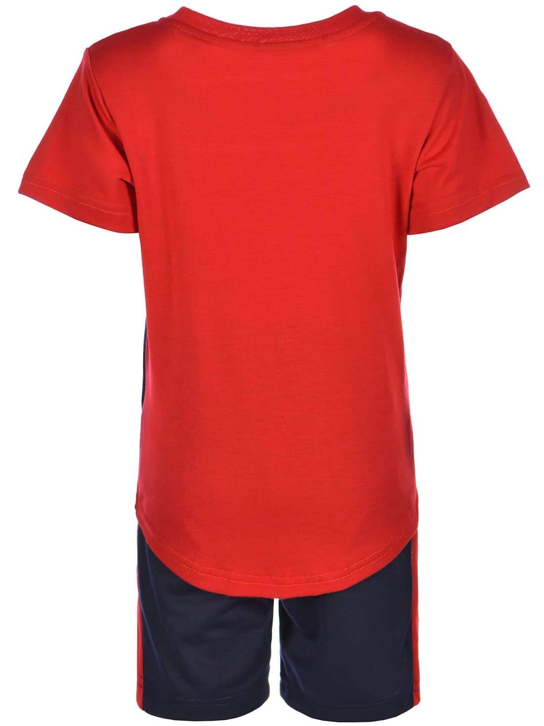 BEZLIT 30310 Sommer Set Jungen Rot 2-tlg bedruckt