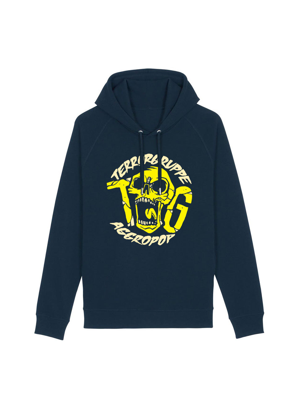 Terrorgruppe Aggropop Hoodie schwarz Biobaumwolle