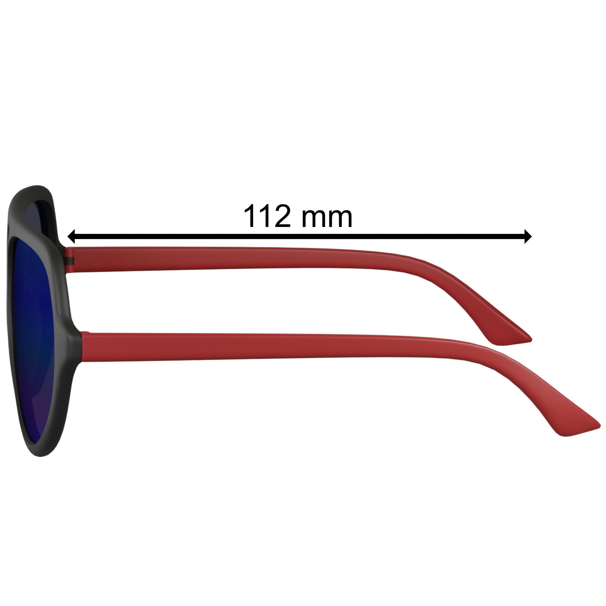BEZLIT Kinder Piloten Sonnenbrille Black Red UV Schutz