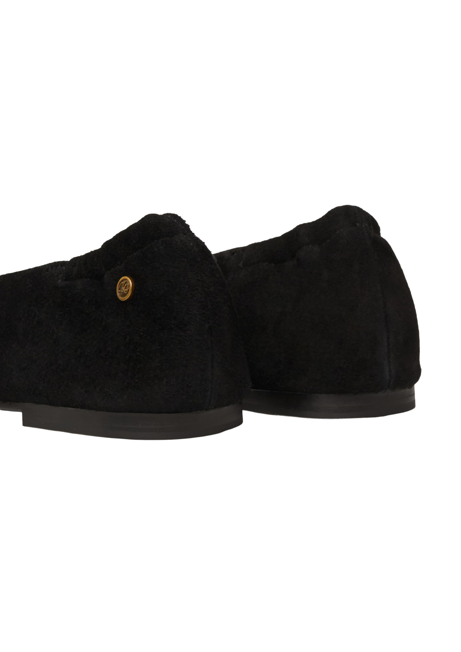 s.Oliver Red Label Ballerinas Veloursleder schwarz