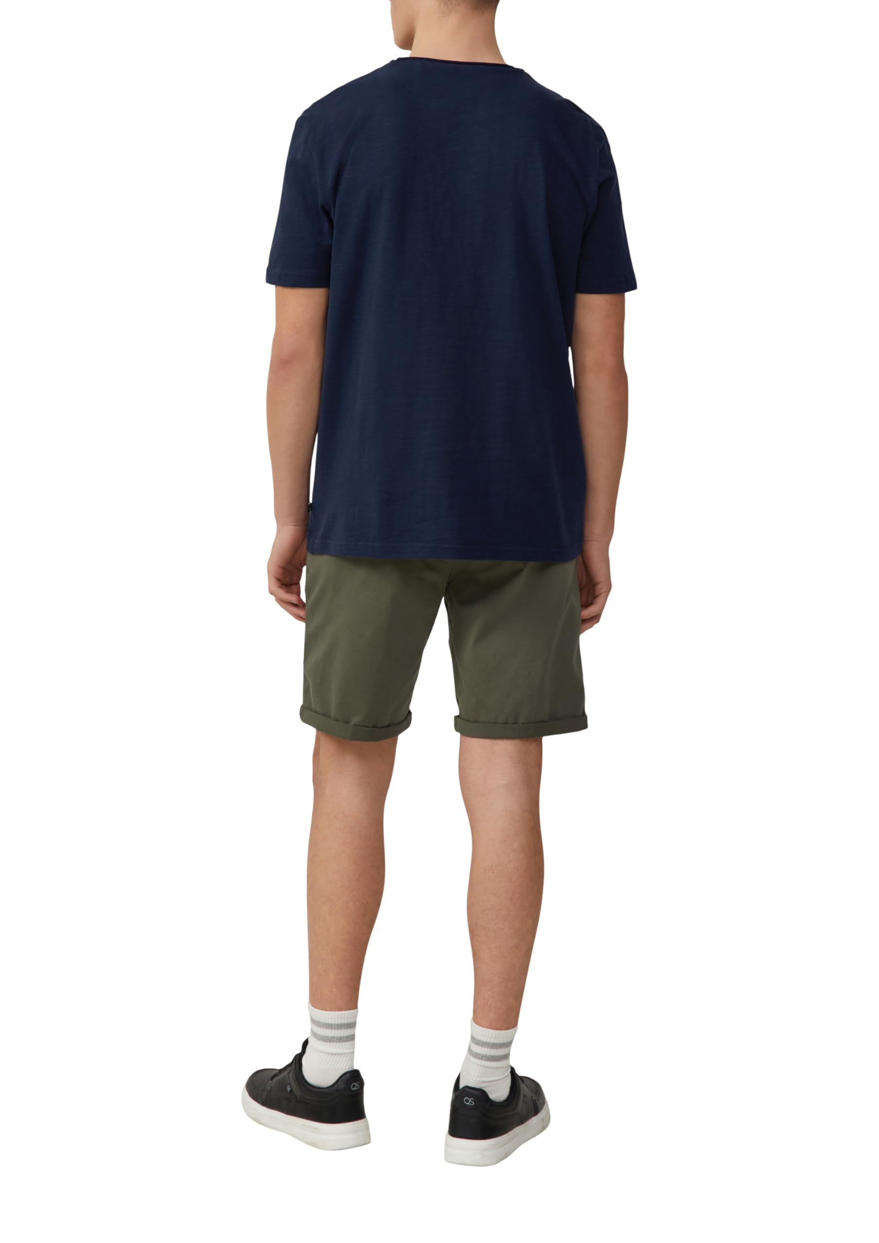 s.Oliver QS John Chino-Shorts Bermuda beige Baumwollstretch