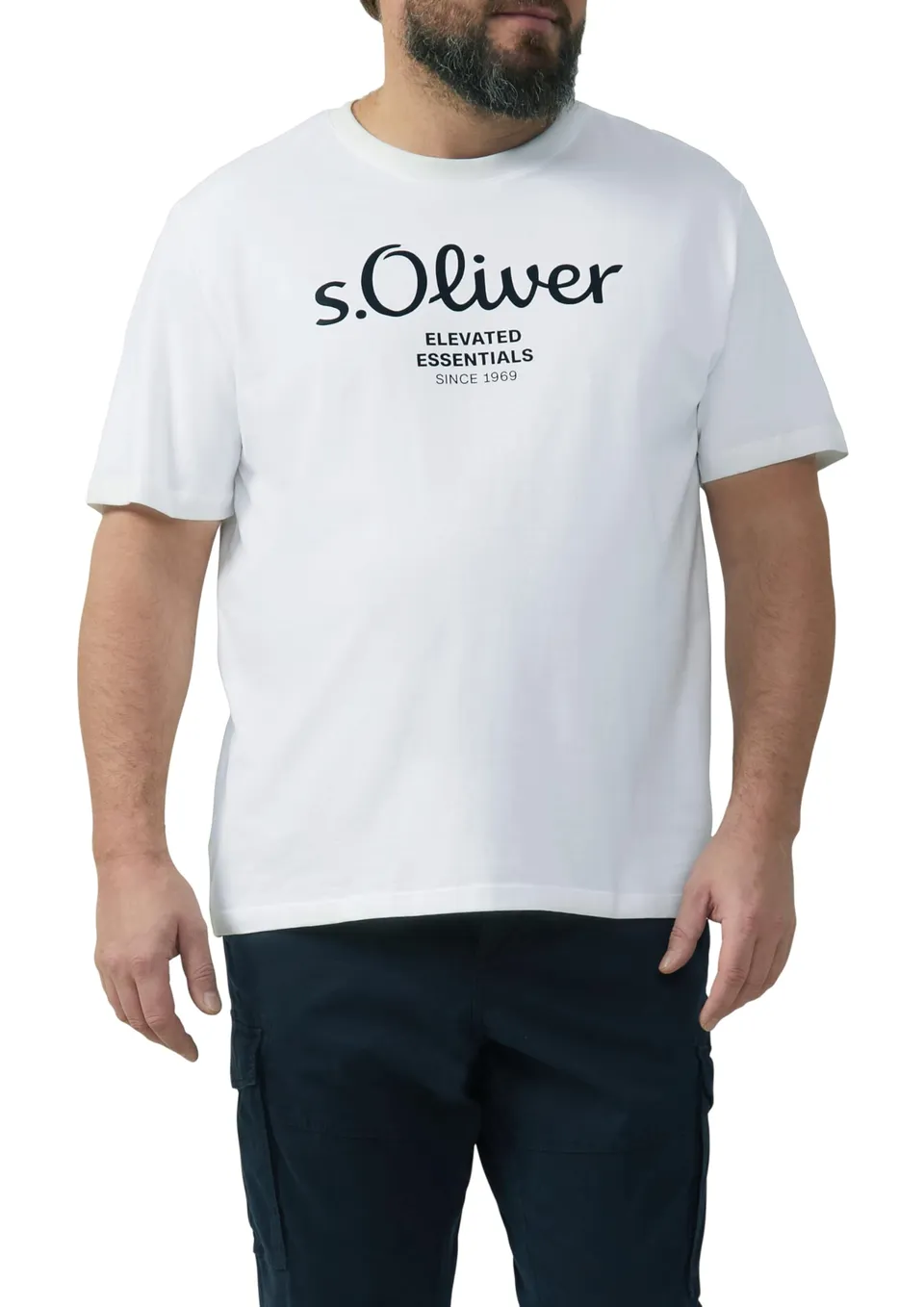 s.Oliver Logo-Print T-Shirt aus Baumwolle für Jungen