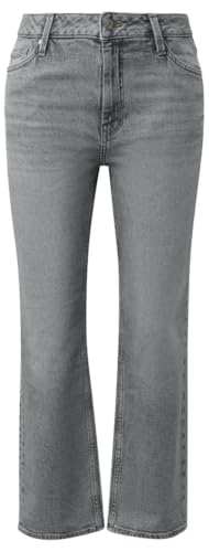 s.Oliver Karolin 2185633 Straight Leg Jeans Grey/Black