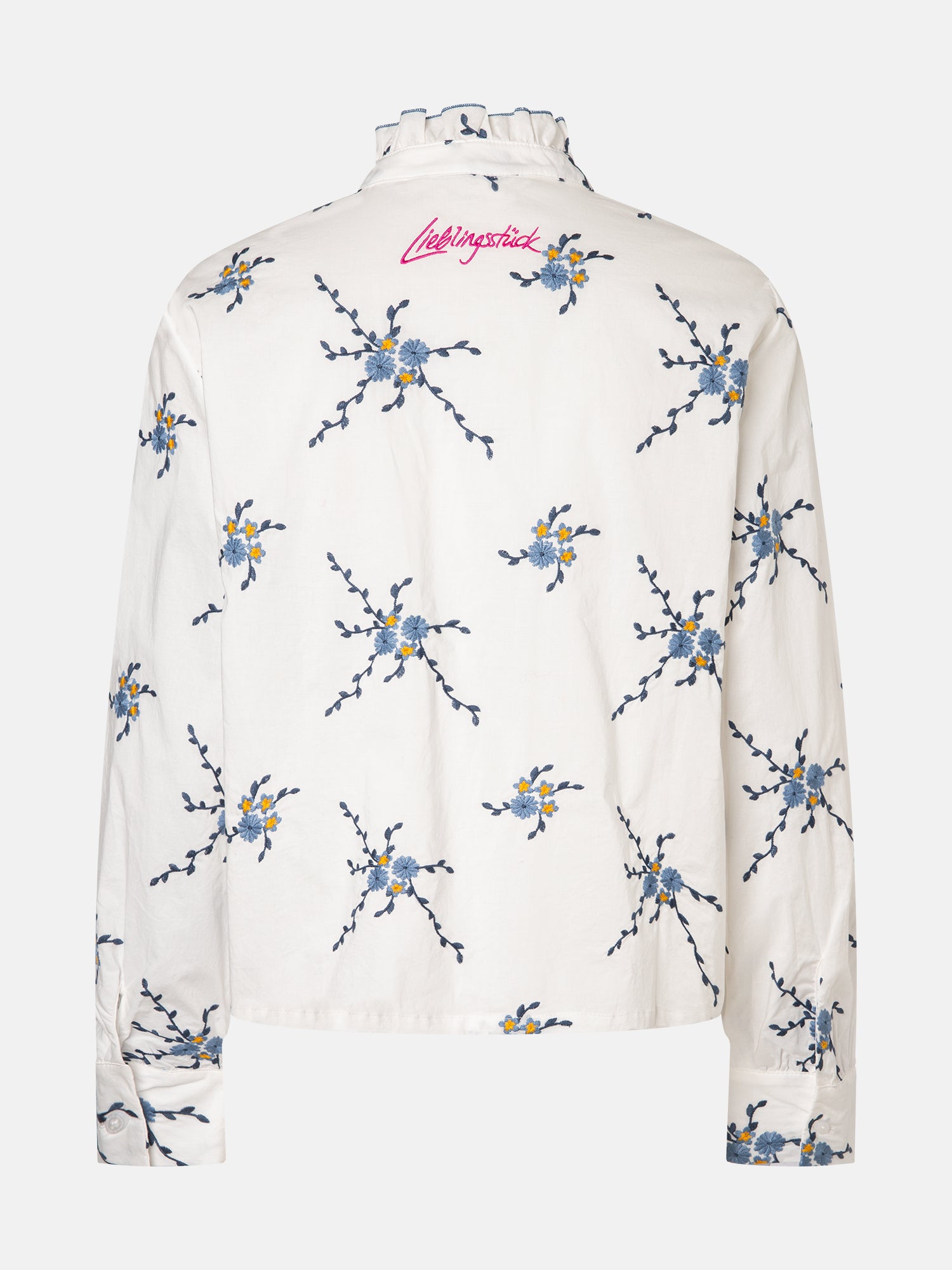 Lieblingsstück AlieenL Bluse Baumwolle offwhite