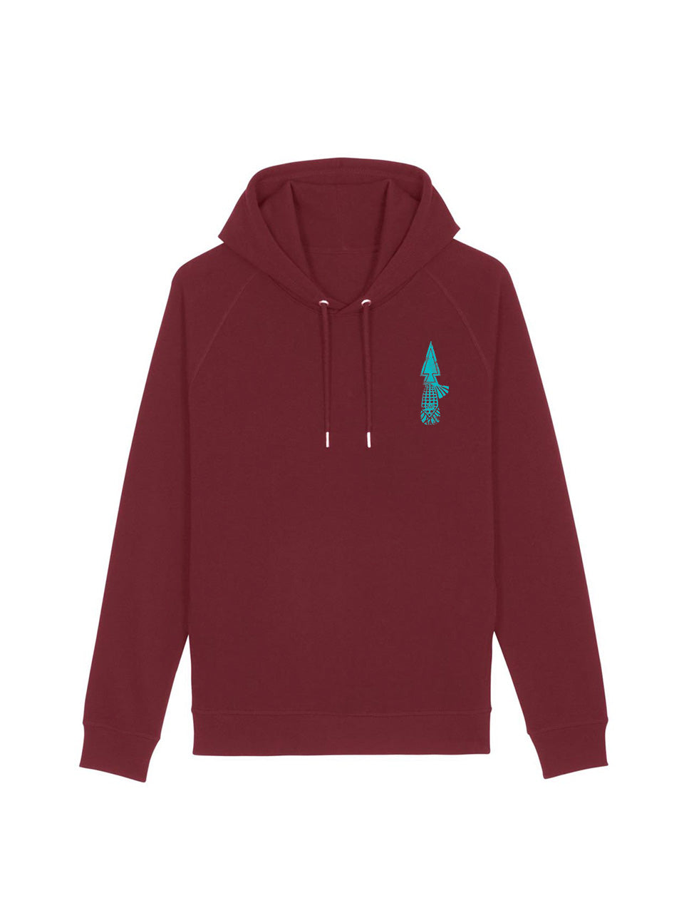 dna merch Maya-Widerstand 1517 Hoodie Schwarz Biobaumwolle