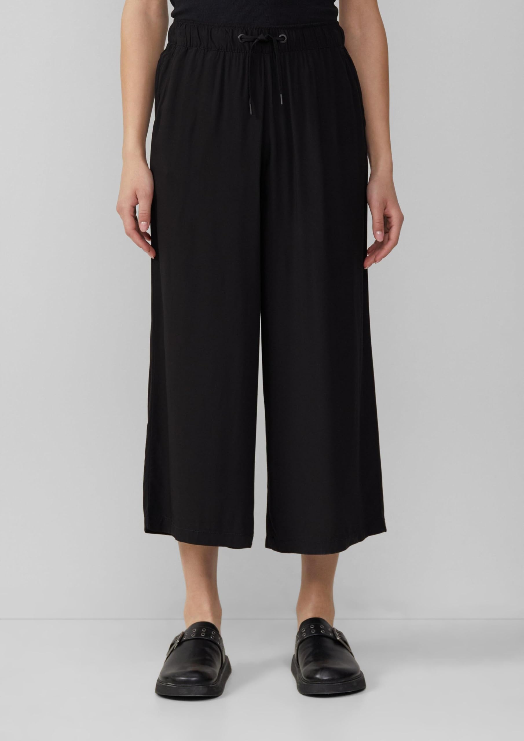 s.Oliver QS Culotte Hose Olivgrün 34 Viskose