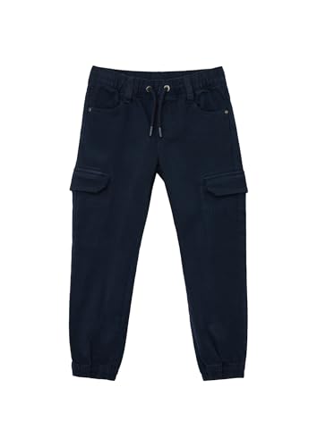s.Oliver Junior Pelle Jogg-Pants navy Gr. 104 Baumwolle