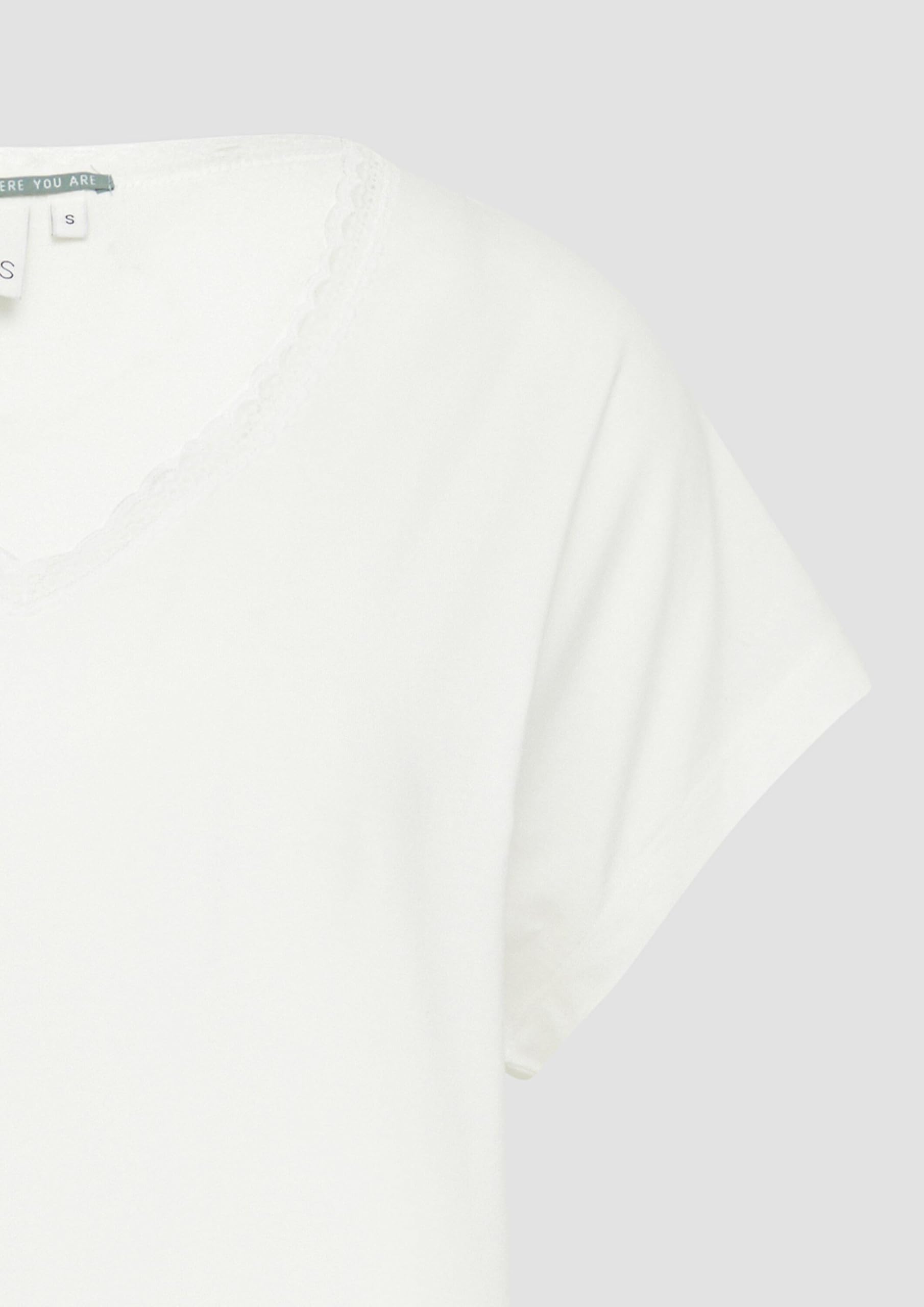 QS by s.Oliver lockeres T-Shirt Modalmix Damen weich