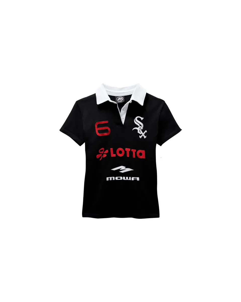 Mowalola ATL Slim Poloshirt XS Stick Baumwolle