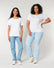dna merch Femme Fitted T-Shirt Damen Biobaumwolle uni