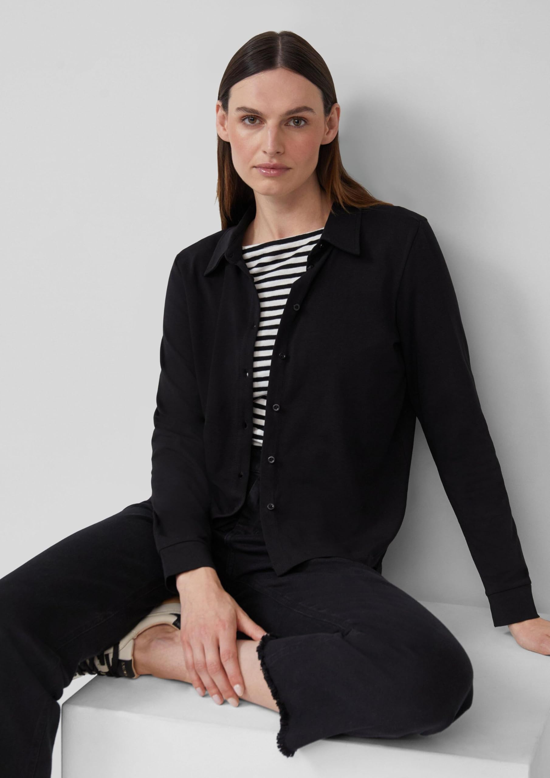 s.Oliver Junior Jerseybluse Bluse elastisch
