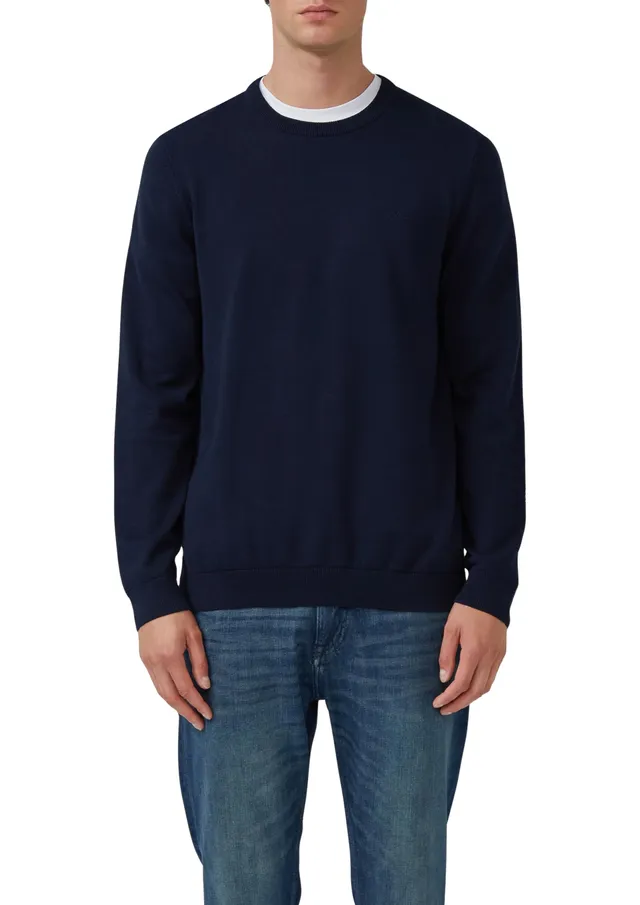 s.Oliver RED LABEL 2er-Pack Strickpullover L navy Baumwolle