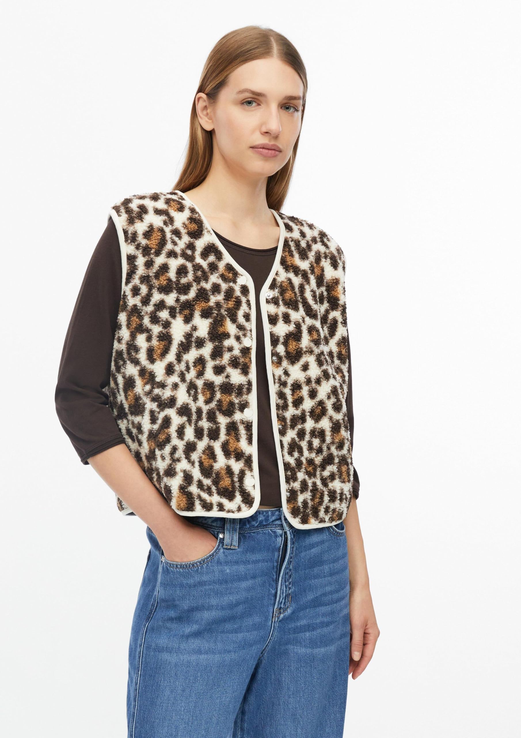 s.Oliver RED LABEL Teddy-Weste Leo Relaxed Fit 40