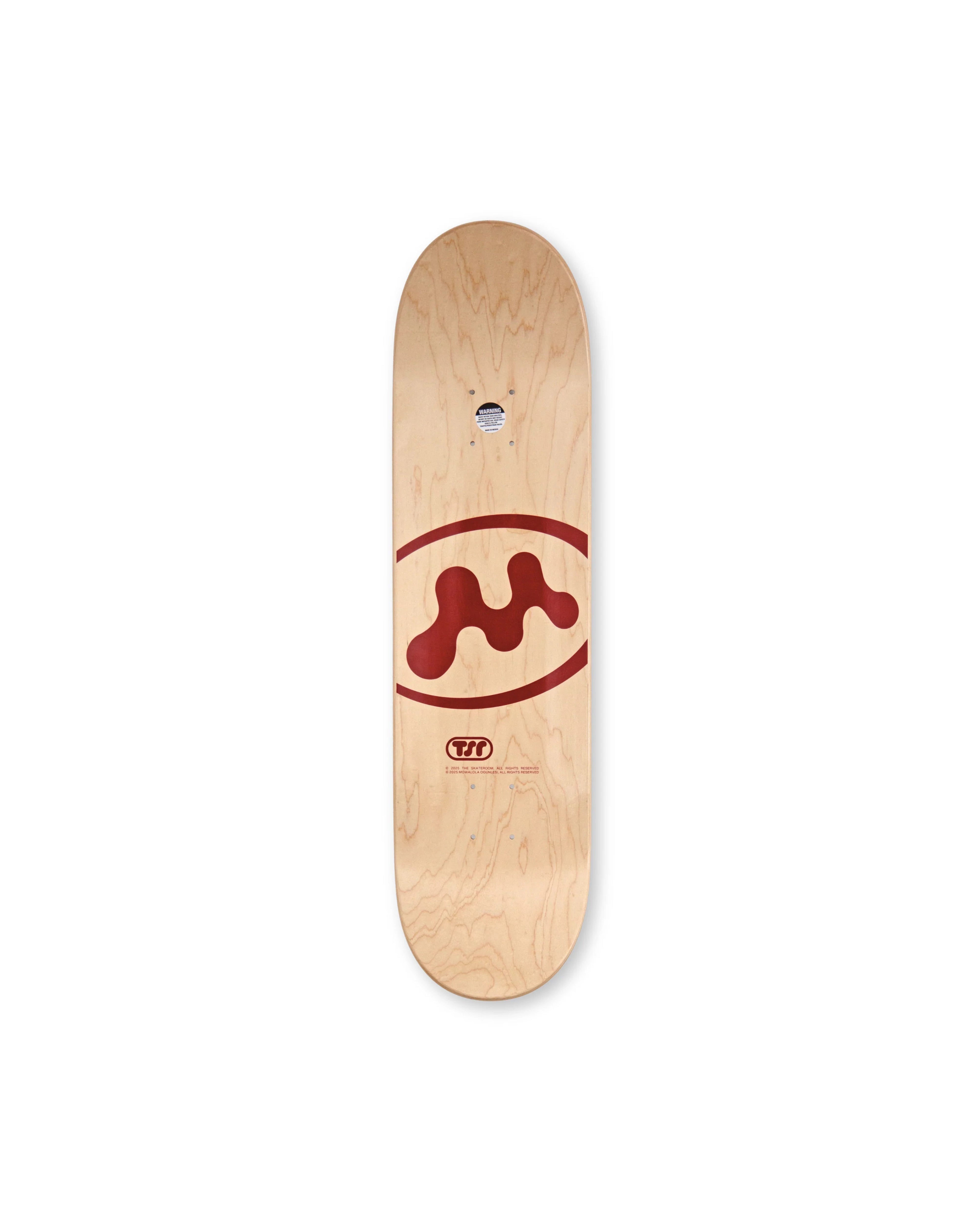 Mowalola Tyson Chrome Deck Skateboard Classic