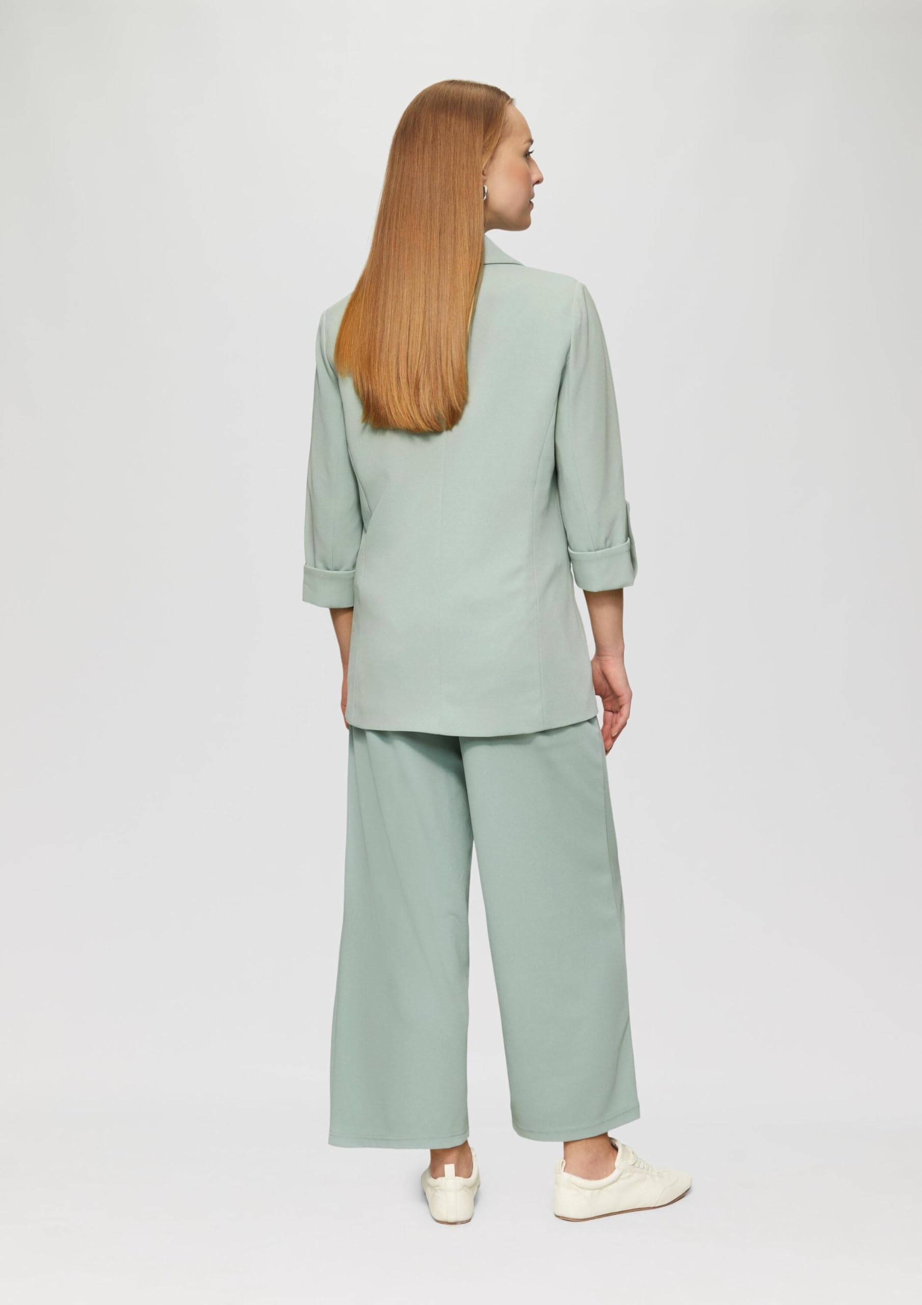 s.Oliver QS Interlock-Blazer Krempelarm Gr 38