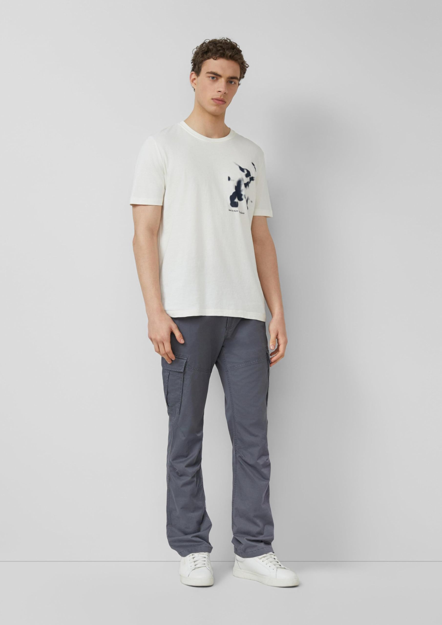 s.Oliver Chicago Cargo-Hose Baumwollstretch olivgrün