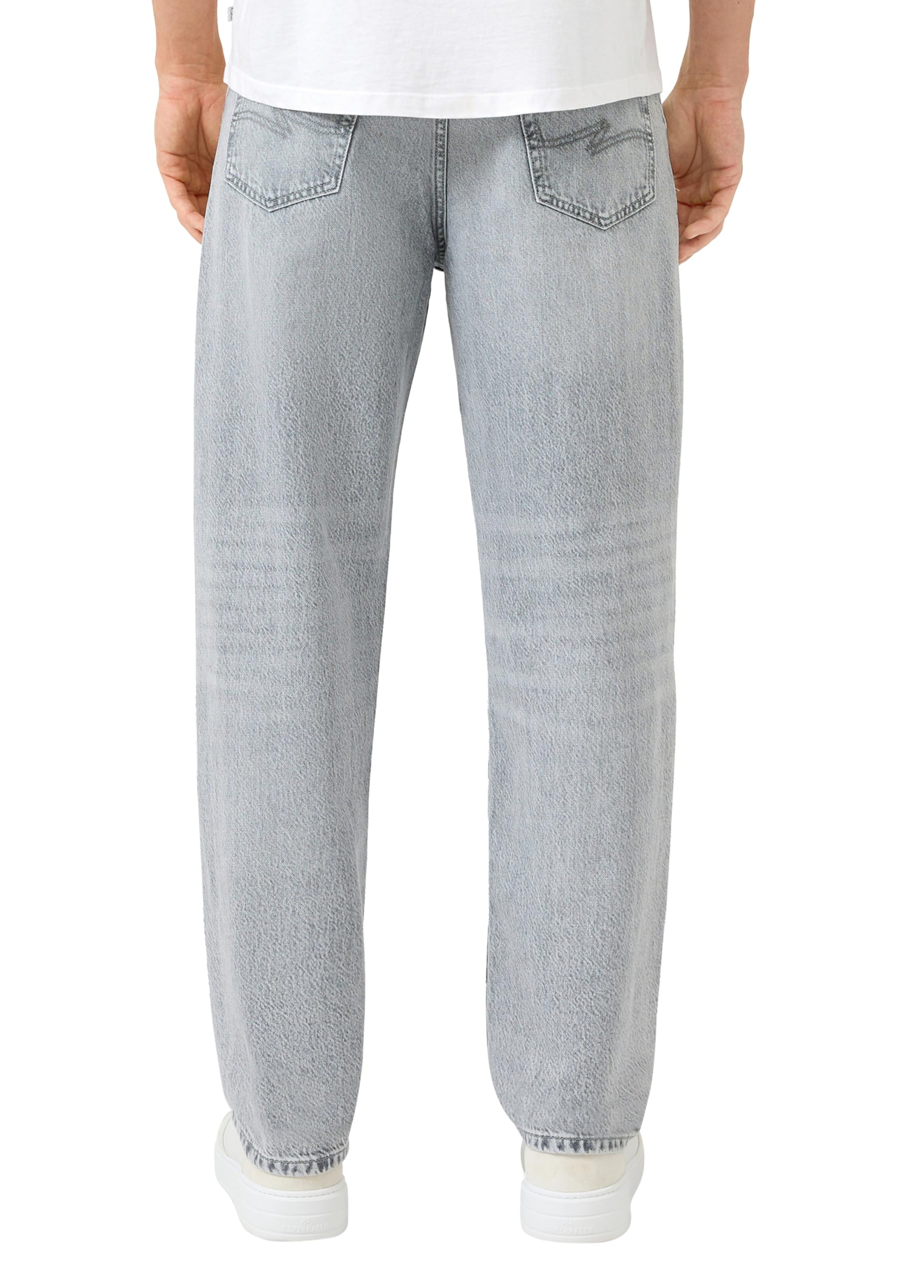 s.Oliver QS Mid Rise Straight Fit Jeans Denim gerade
