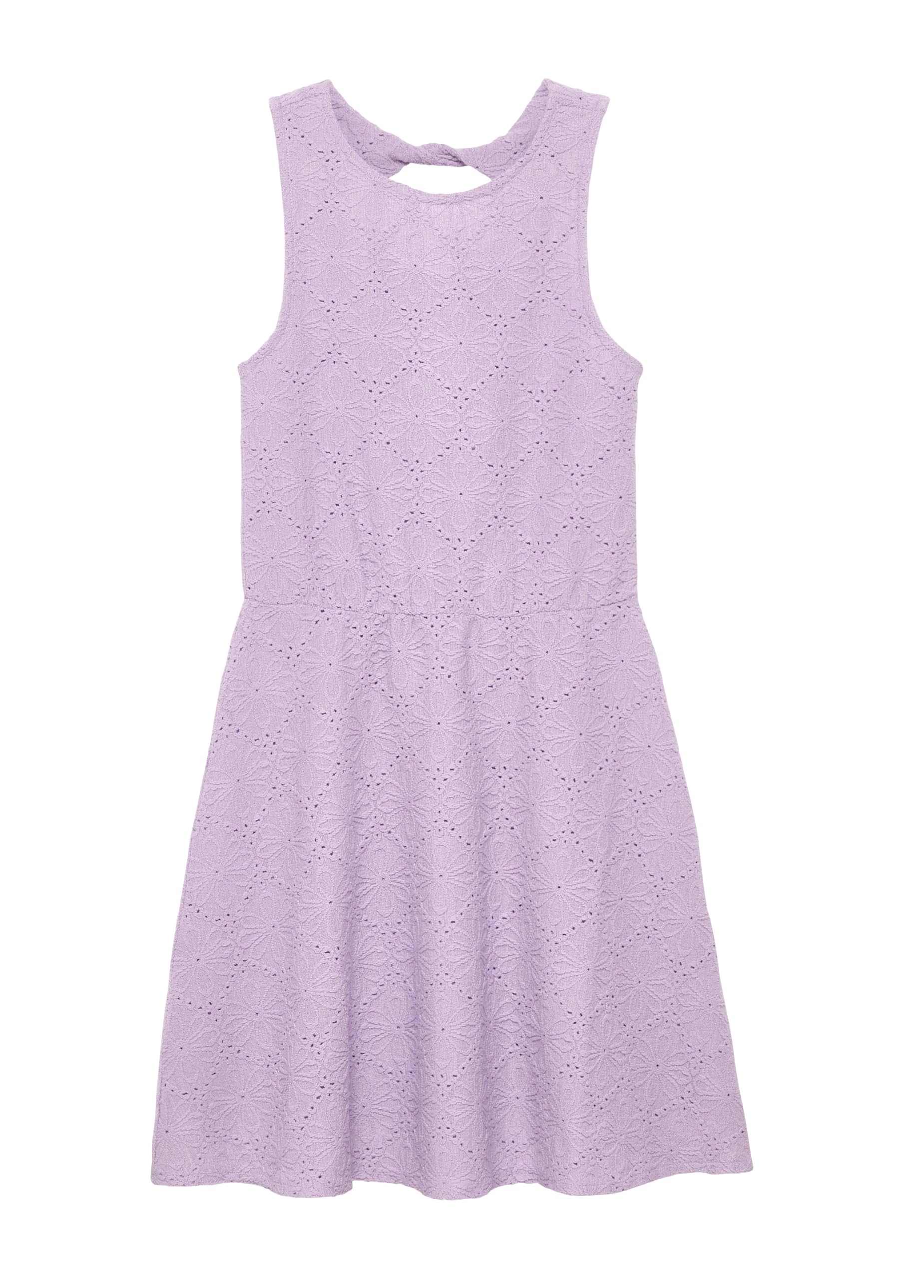 s.Oliver Red Label Cut-Out Kleid navy Strickmuster