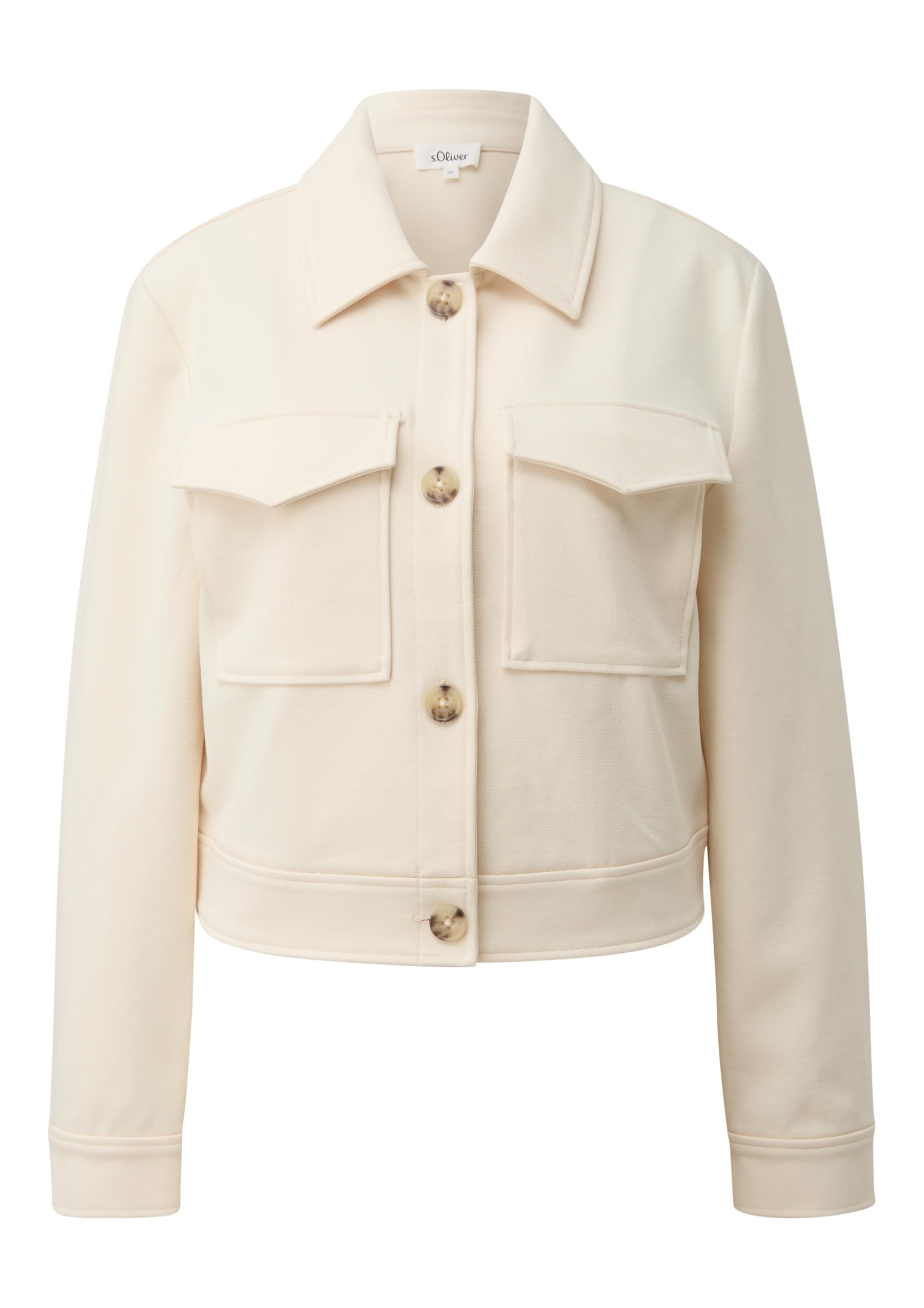 s.Oliver Junior Jacke Interlock Strukturiert Indoor
