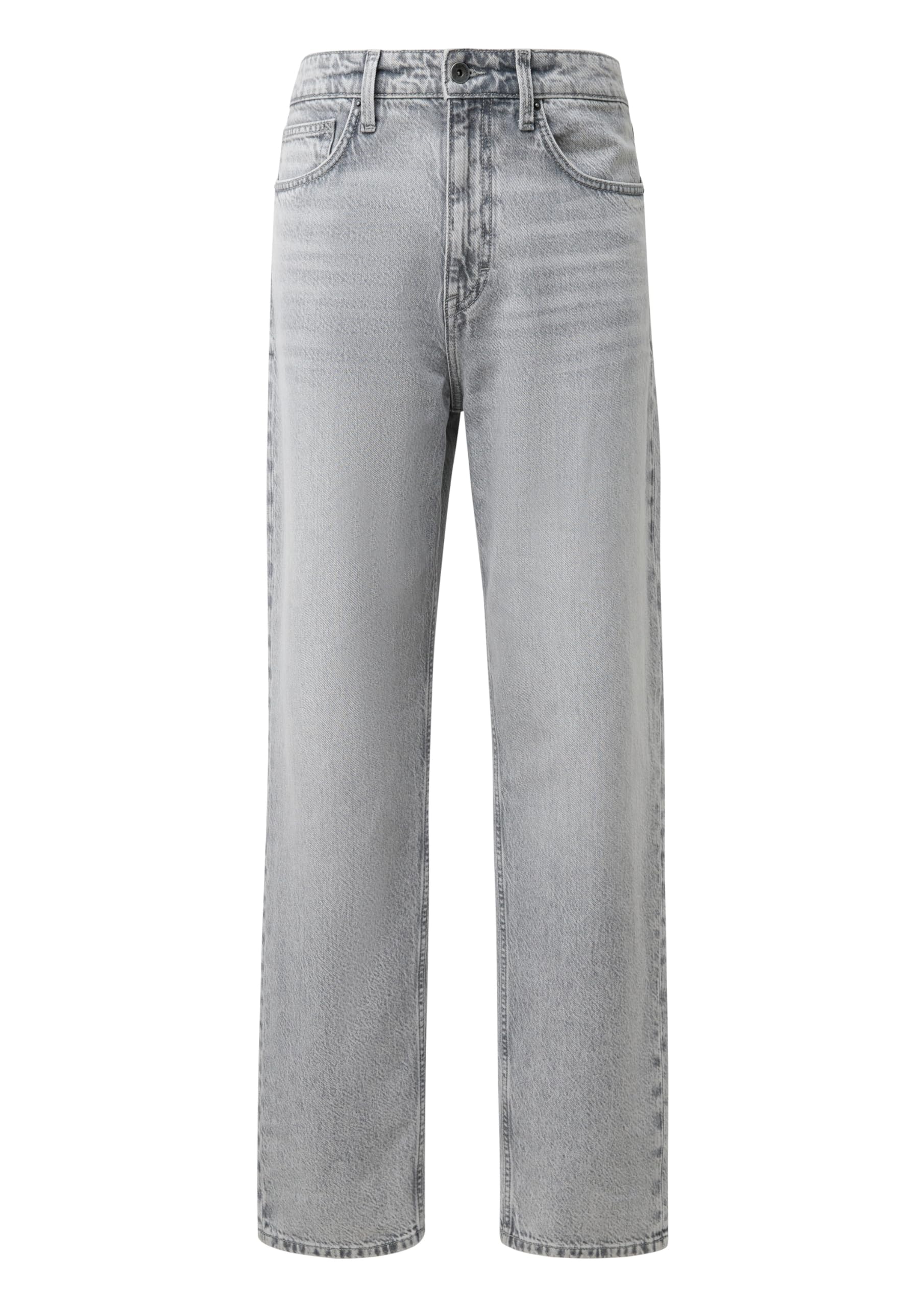 s.Oliver QS Mid Rise Straight Fit Jeans Denim gerade