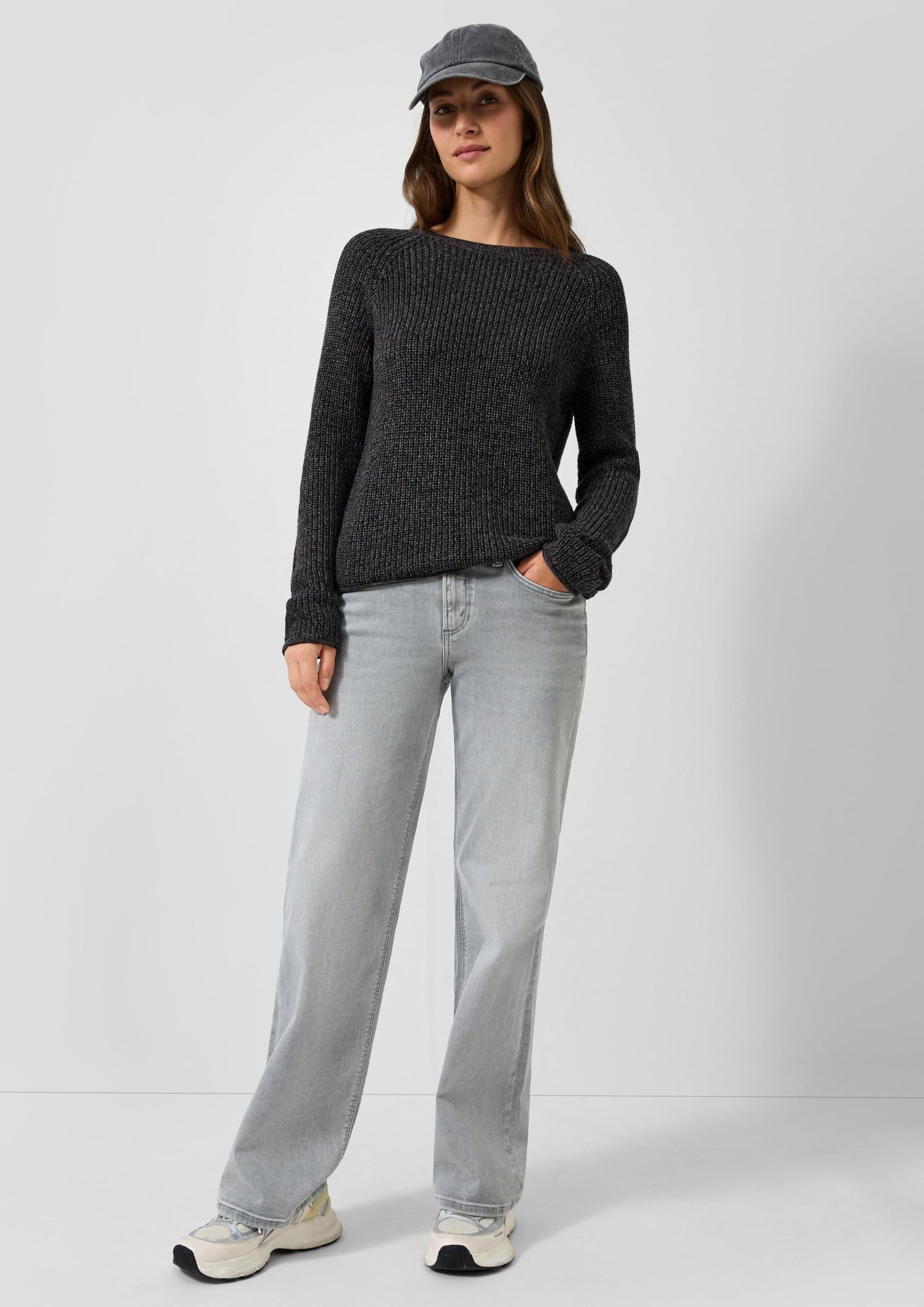 s.Oliver QS 2163062 Jeans-Hose Loose-Fit gestreift