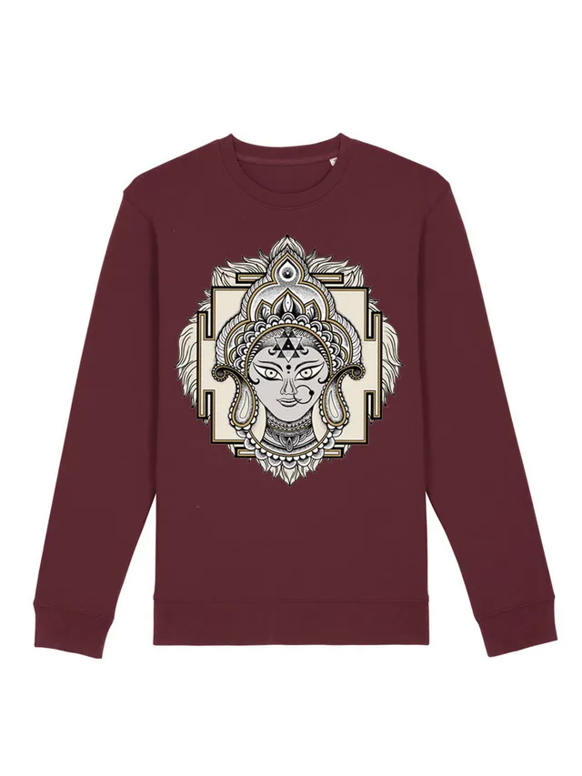 dna merch Sonja Punktum Durga Sweatshirt Schwarz Bio