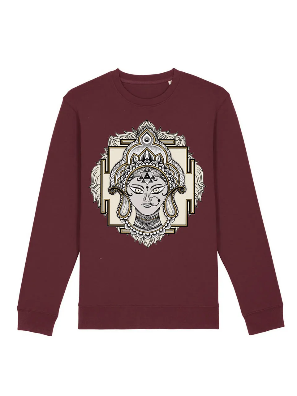 dna merch Sonja Punktum Durga Sweatshirt Schwarz Bio