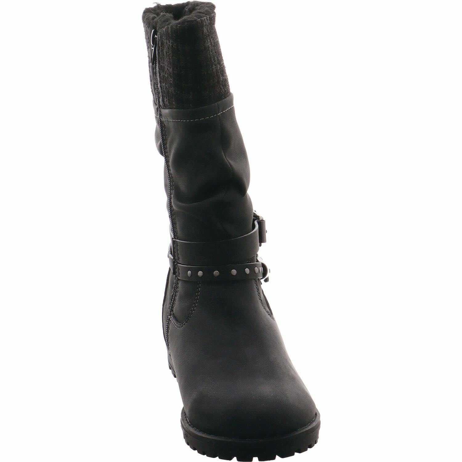 s.Oliver Junior 46600 Mädchen Stiefel schwarz Textil