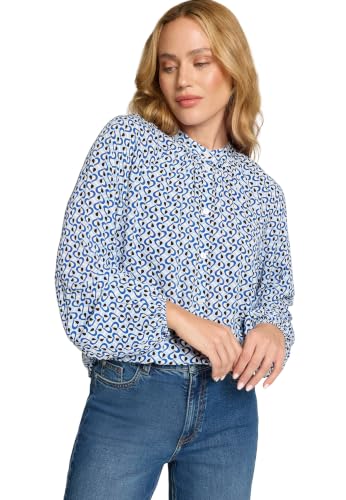 zero Bluse mit Grafikdruck Damen gemustert alltagstauglich