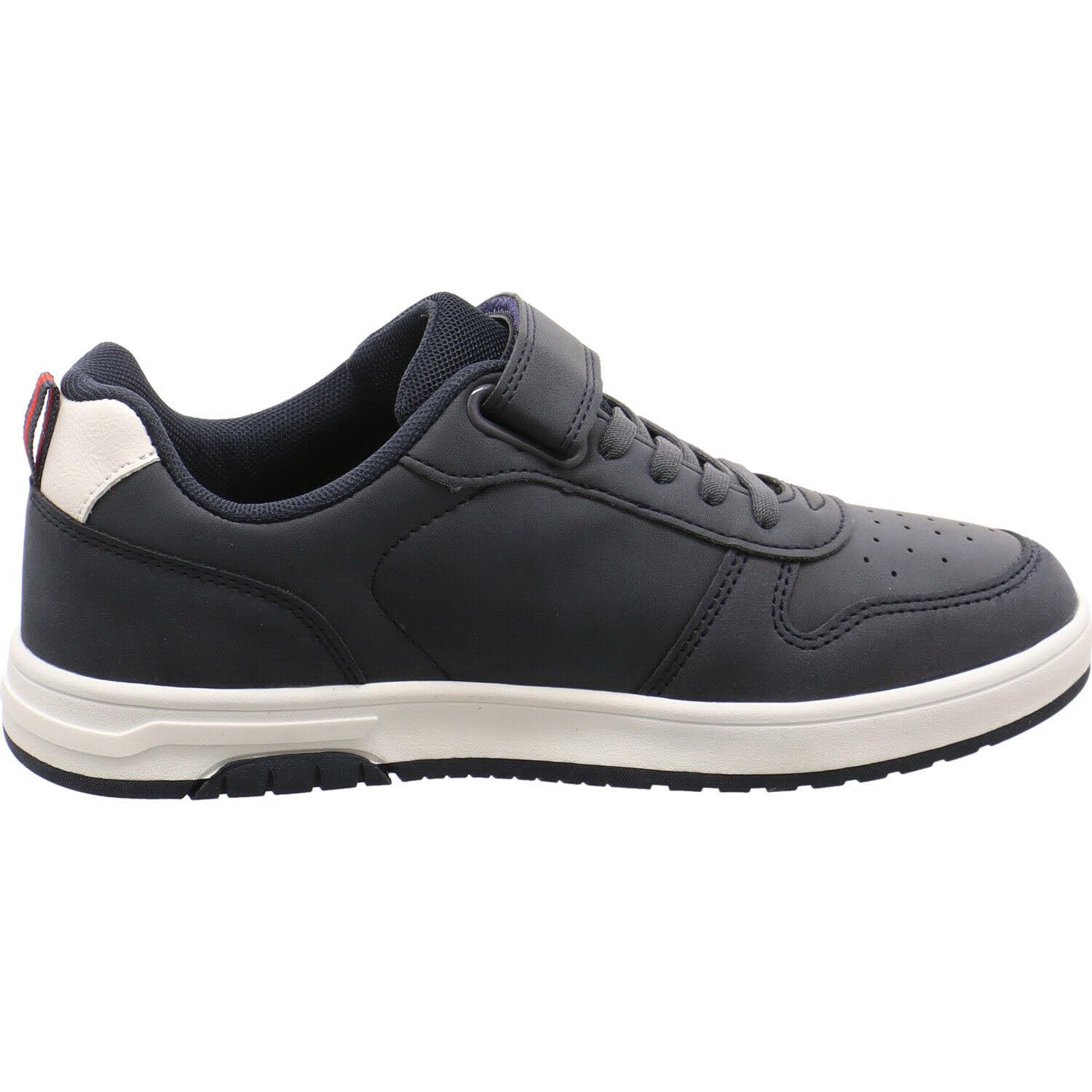 s.Oliver Junior Sneaker Klettverschluss Navy flach