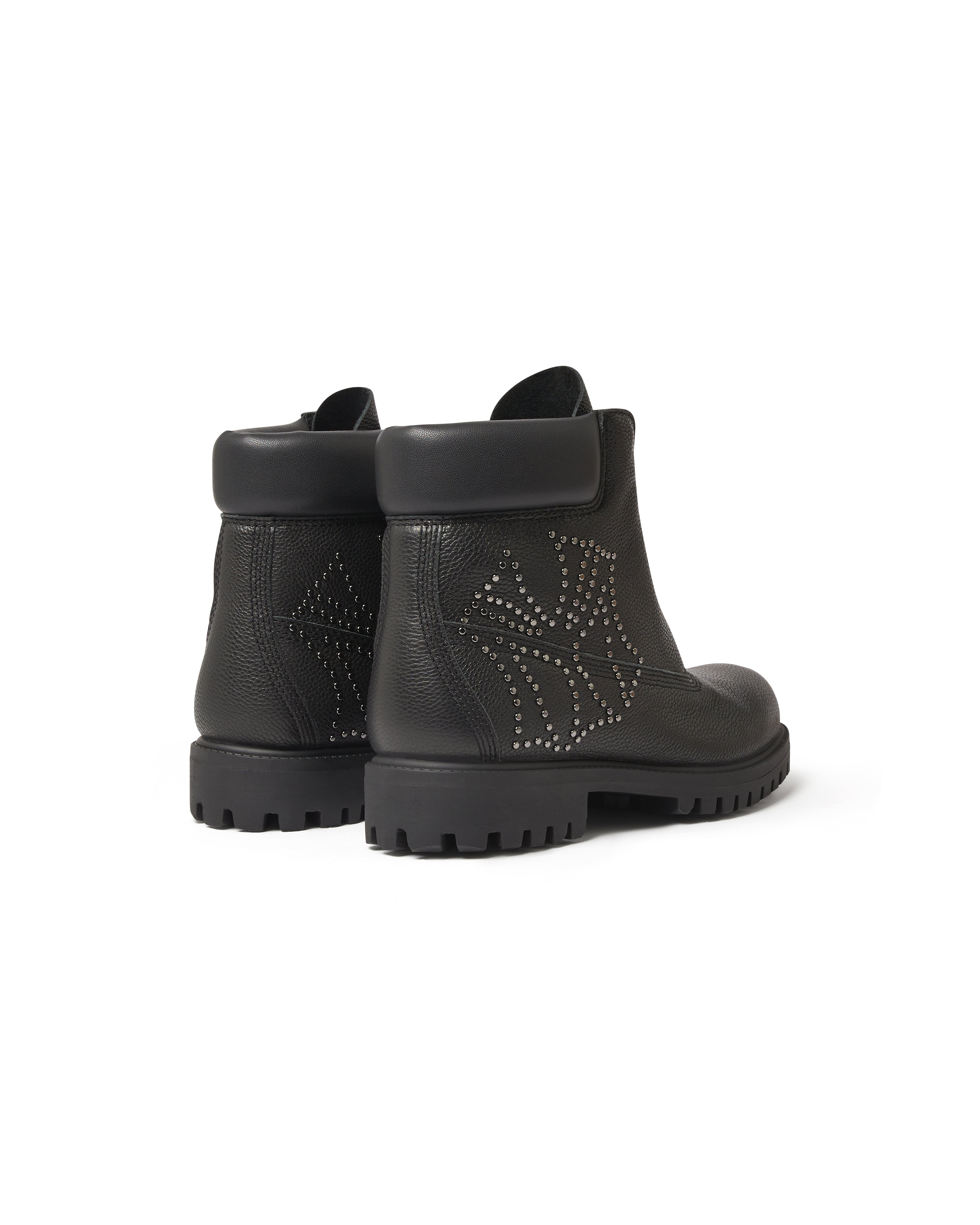 Mowalola Reign Boot Black Bullet Stiefel schwarz Leder