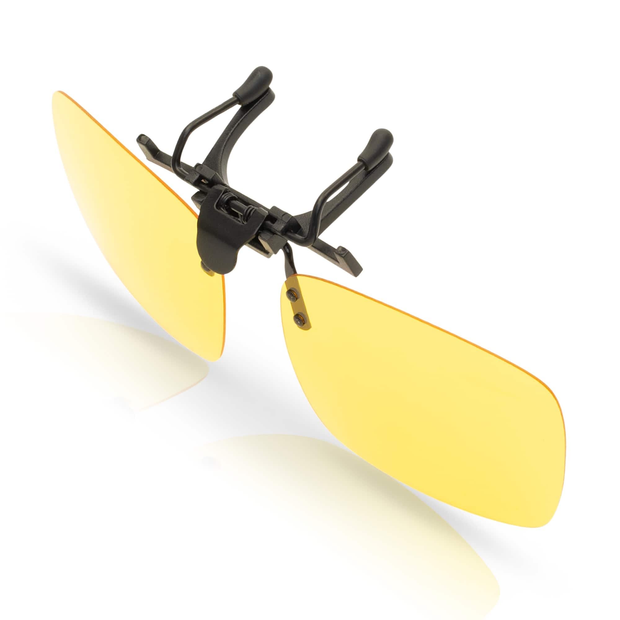 BEZLIT Clip-On Sonnenbrillenaufsatz Gelb 134 mm