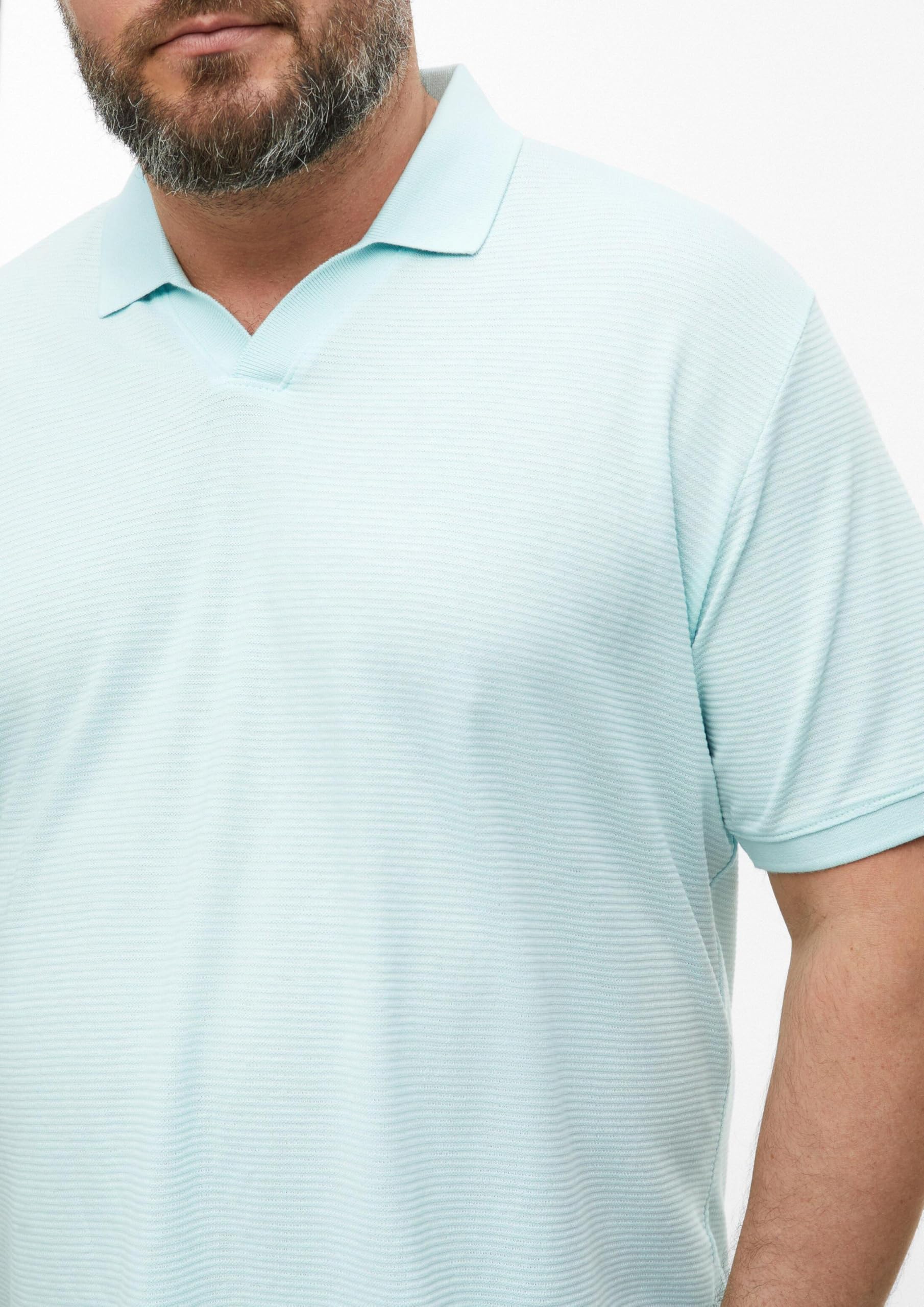 s.Oliver 2181096 Poloshirt 4XL Blue Green