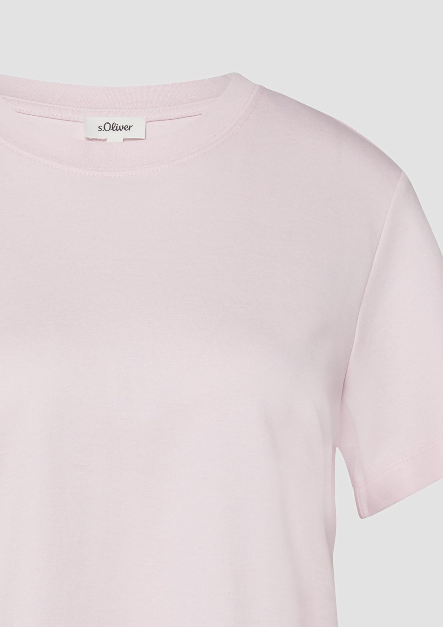 s.Oliver Junior T-Shirt verkürzt Regular Fit Interlock