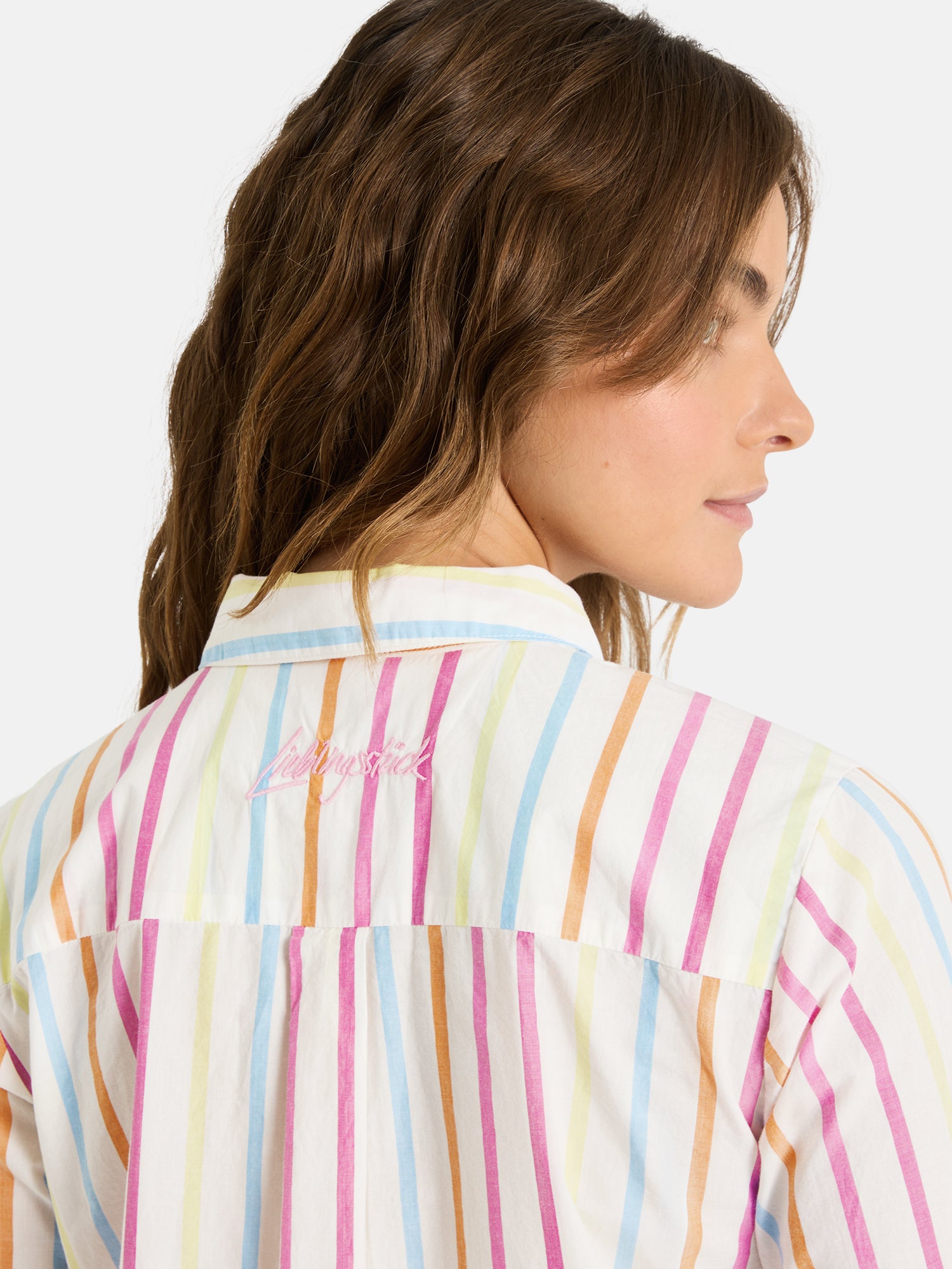 Lieblingsstück LisaL Bluse offwhite aus Baumwolle