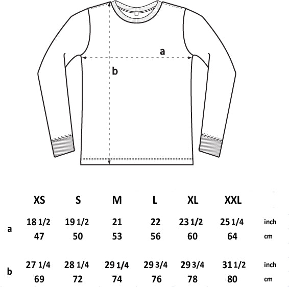 COR Herztier Unregierbar Langarmshirt weiß Band-Print