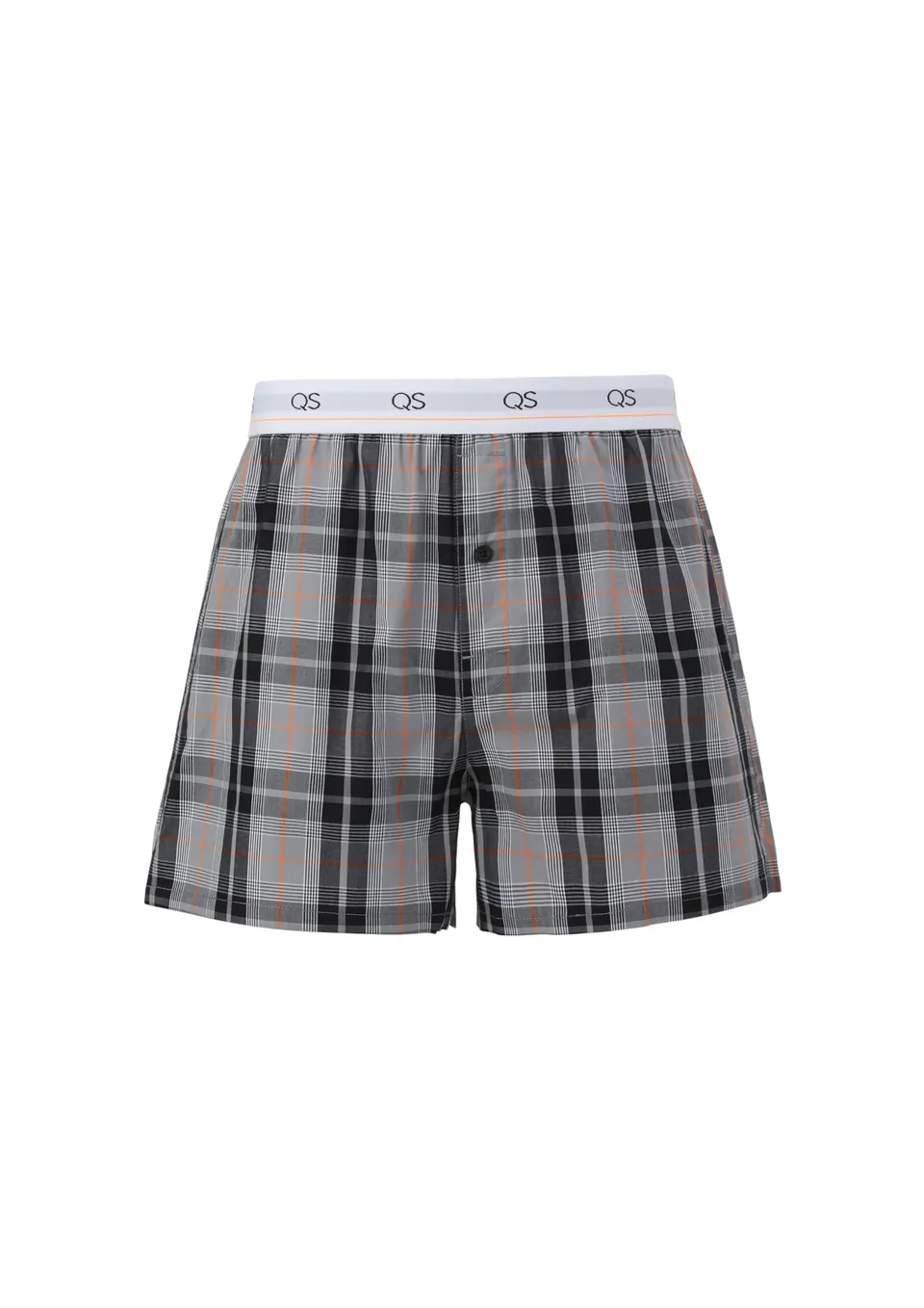 QS by s.Oliver Boxershorts kariert Baumwolle Größe L