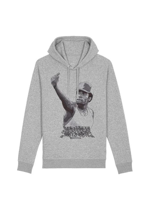 dna merch No Bosses Just Music Hoodie Damen Bio
