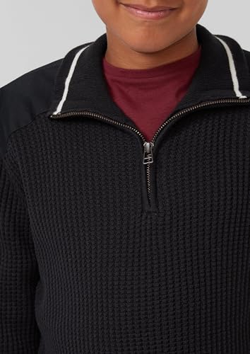 s.Oliver Strickpullover Troyer-Kragen 146-152 Webpanel