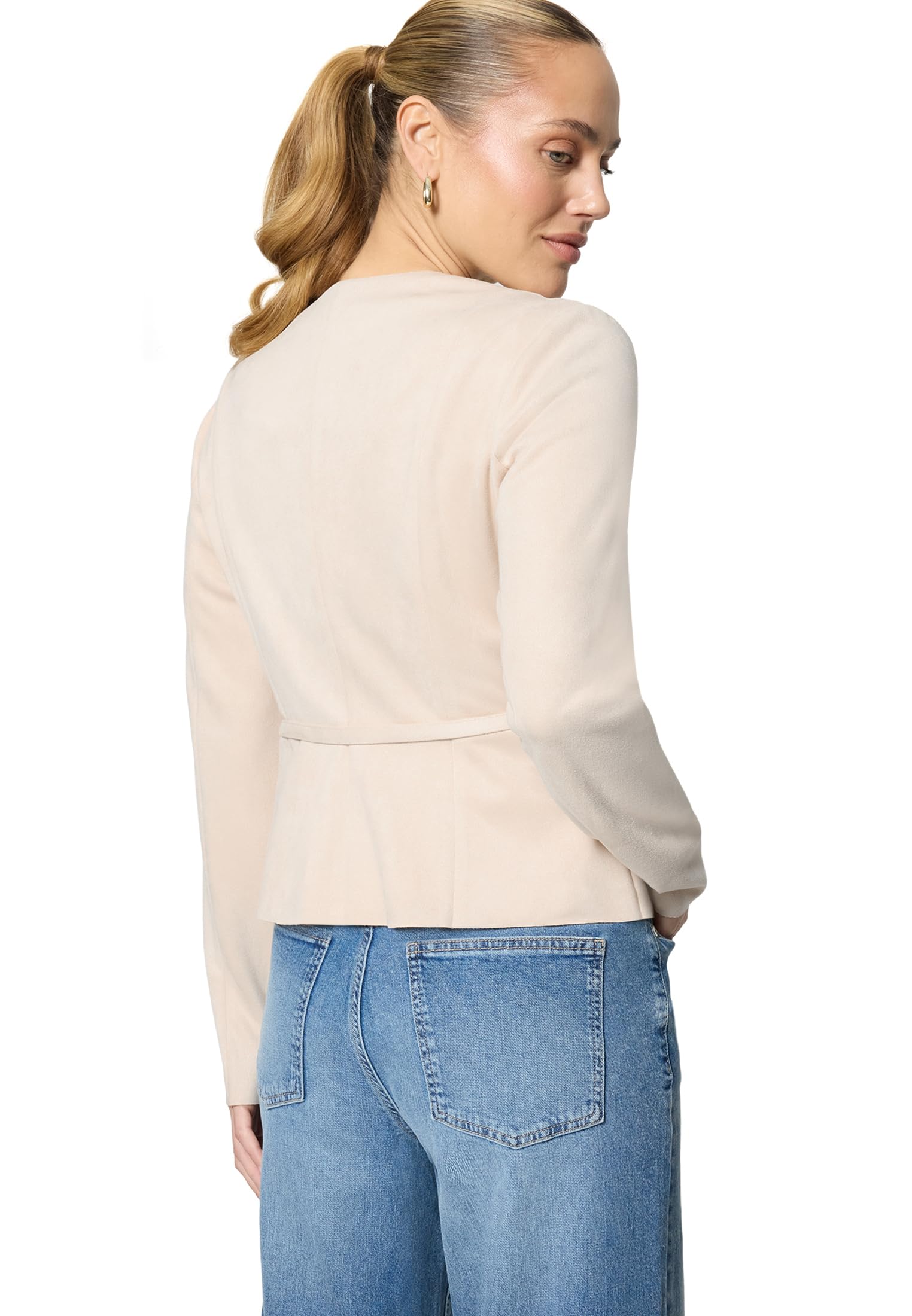 zero Blazer-Jacke Lederoptik French Oak Gr. 40