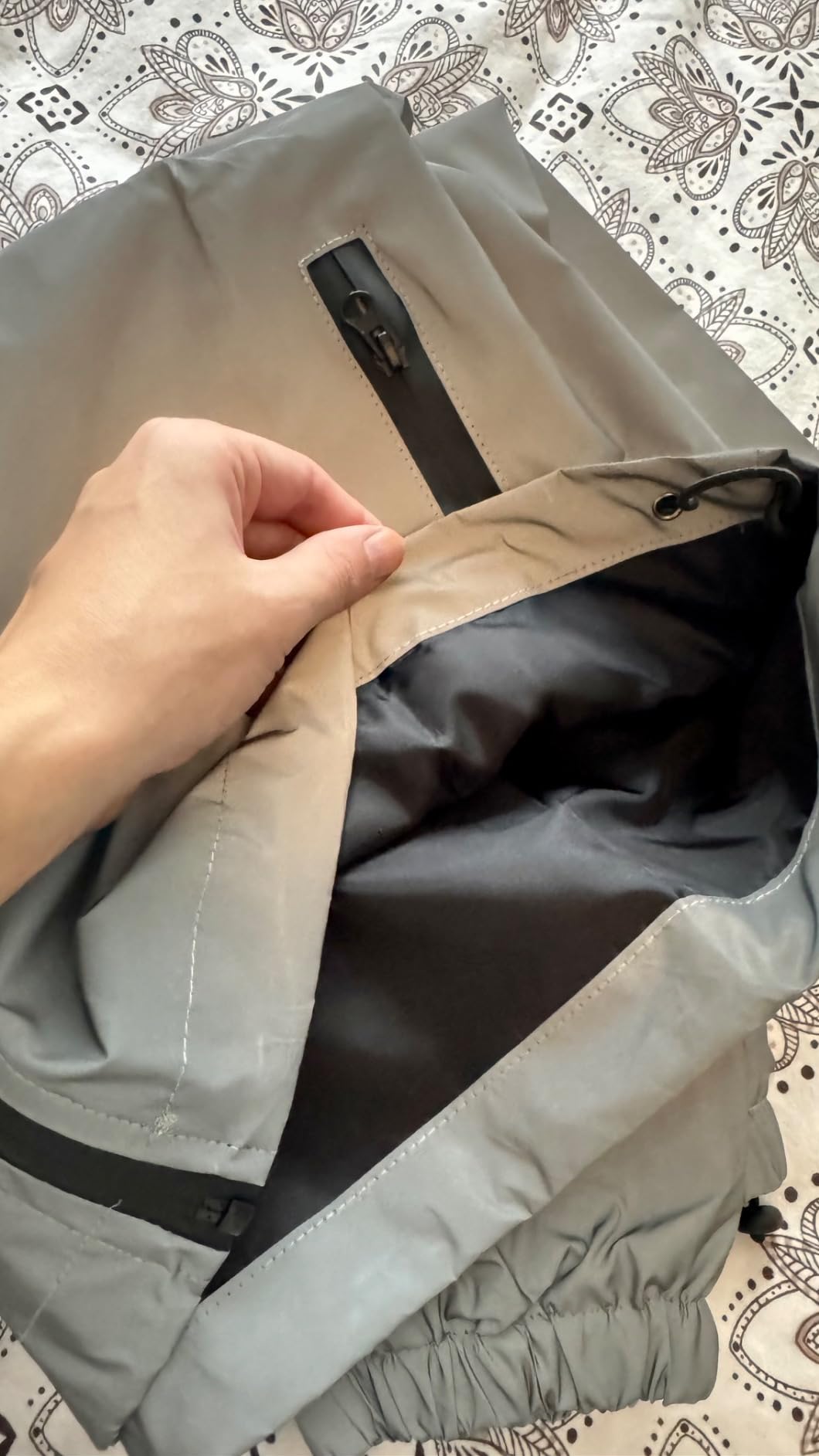 Singular Reflective Jacke reflektierend grau