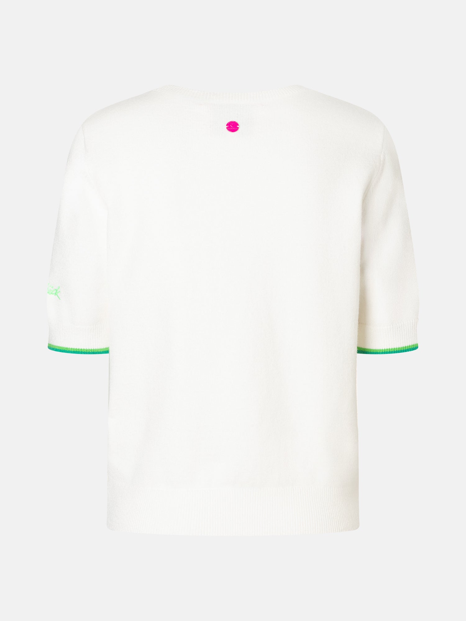 Lieblingsstück TalviL Kurzarm-Pullover Viskosemix offwhite