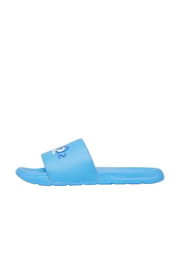 s.Oliver Junior Pantoletten Logo Blau Badelatschen