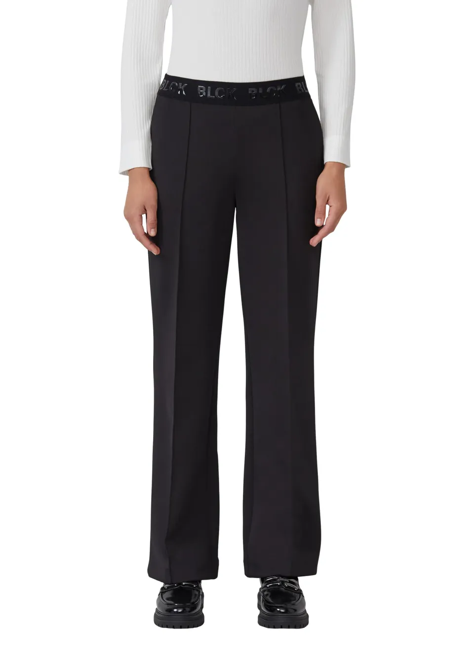 s.Oliver 2165453 Scuba Hose 44W Wide Leg Damen