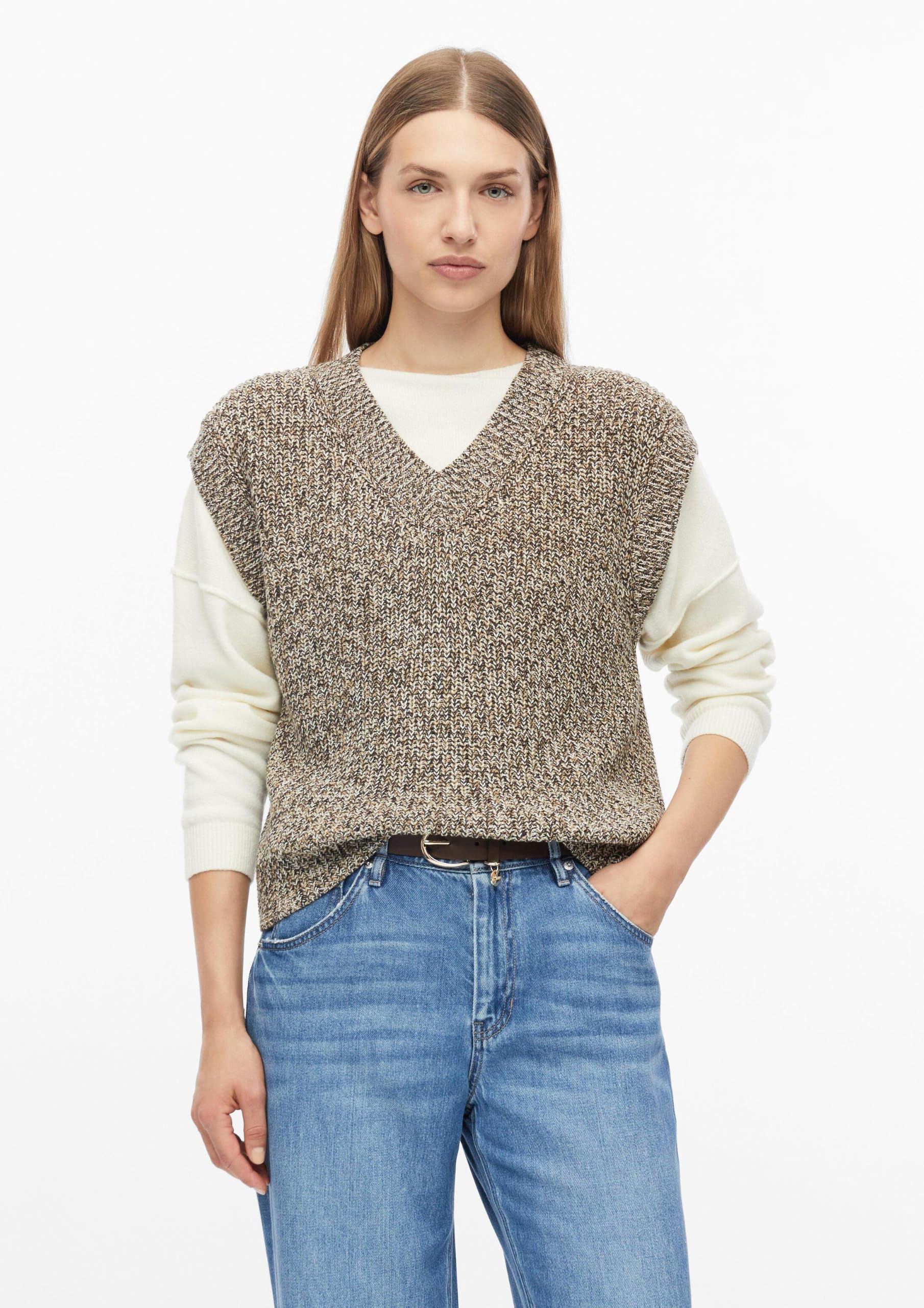 s.Oliver Red Label Pullover Kurzarm Damen Halbarm