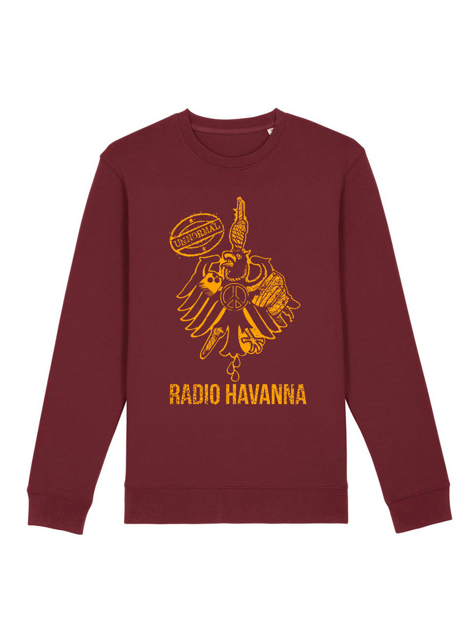 dna merch Radio Havanna Unnormal Pullover Schwarz Biobaumwolle